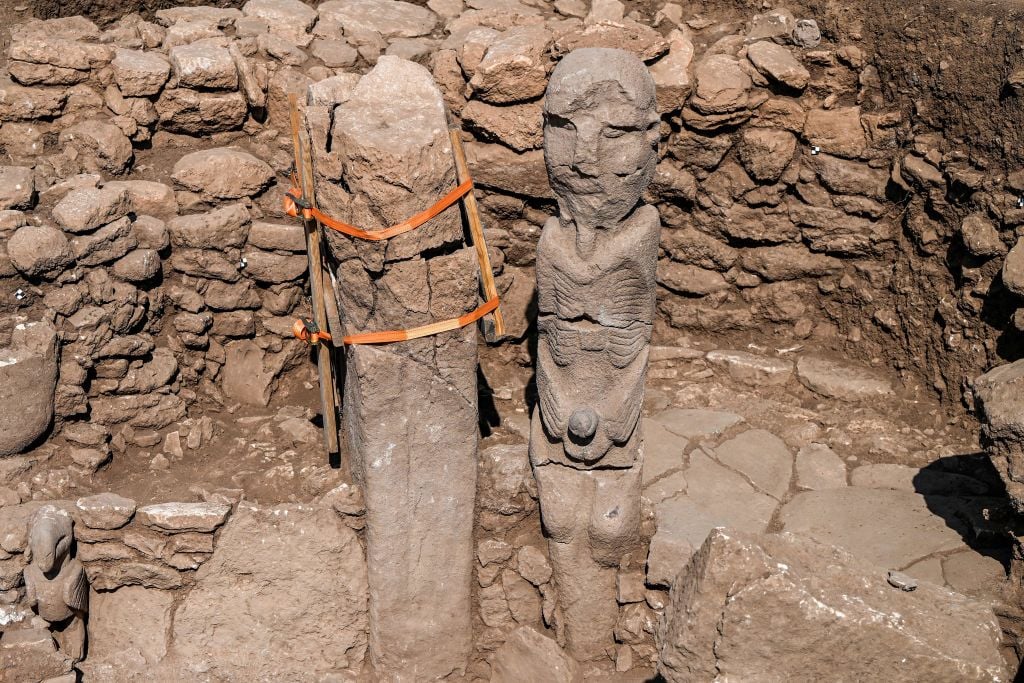 Karahan Tepe Man, ca. 9000 BCE, Turkey. Getty Images 